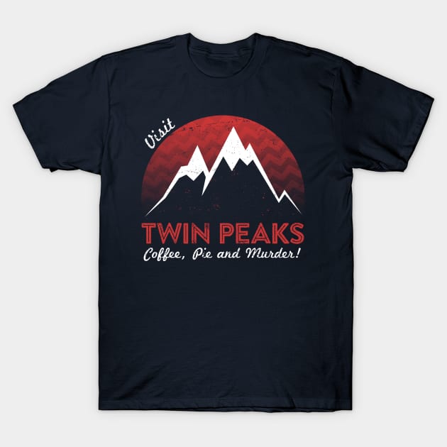 Visit Twin Peaks T-Shirt by alecxps